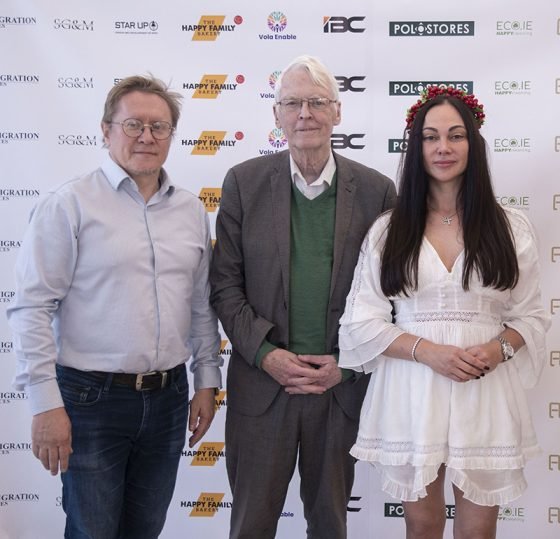 Viktor Kozyrev, Charlie O’Connor and Mila Kulinich