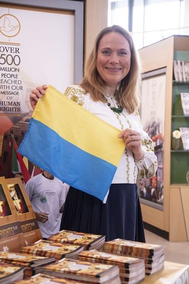 Human rights activist Svetlana Malechko